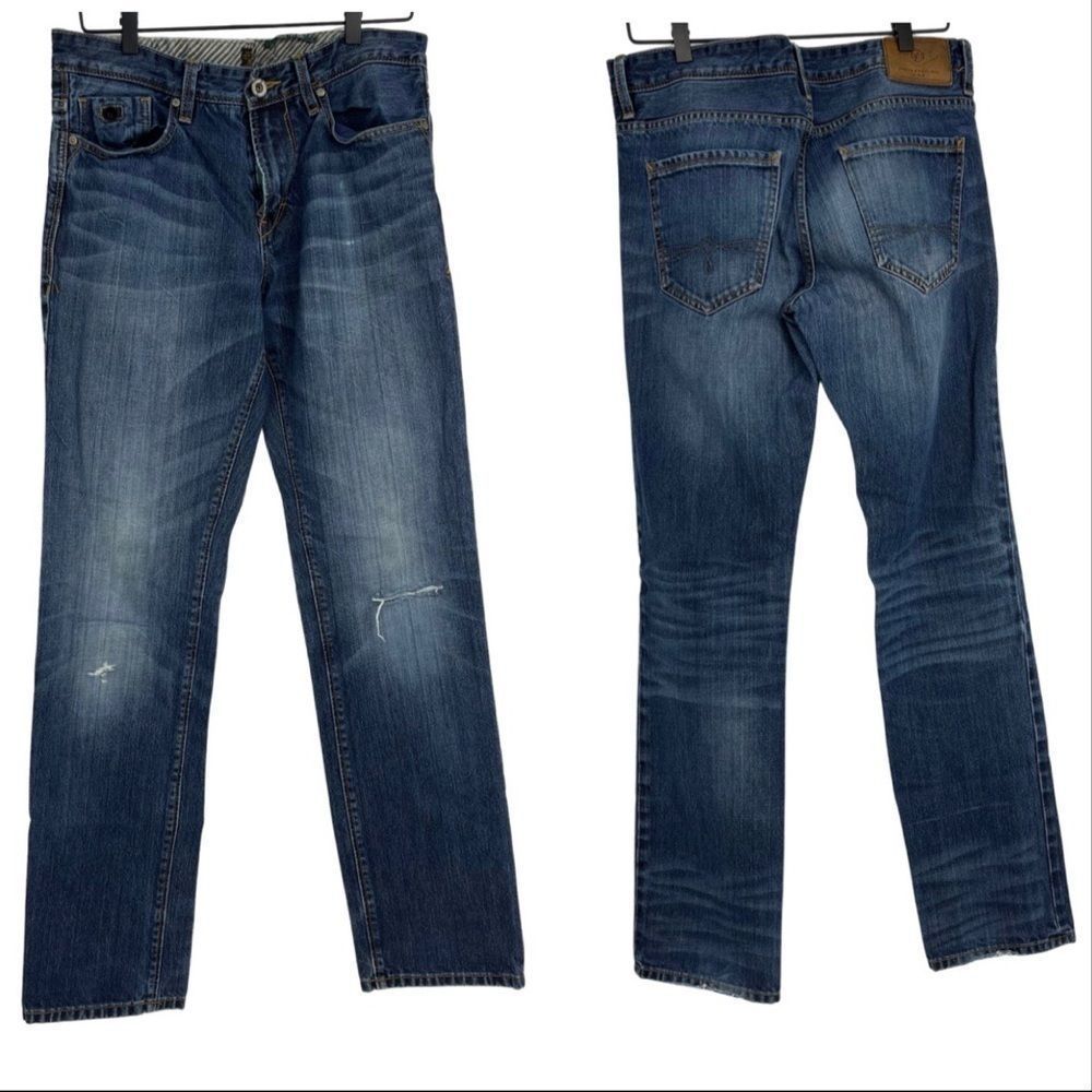 1969 S.Oliver Men’s Distressed Straight Leg Jeans | Size 31/32